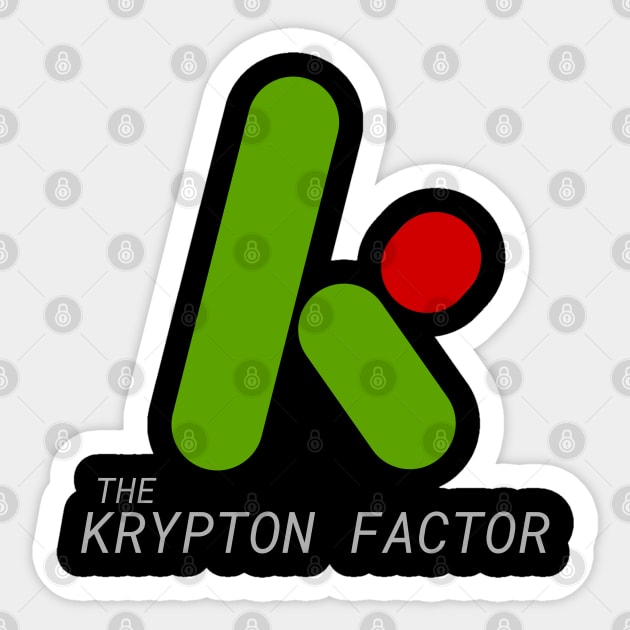 Retro The Kryton Factor Gameshow Sticker by Meta Cortex